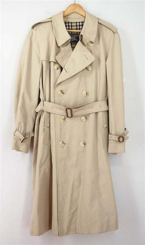 burberry vintage men's trench coat